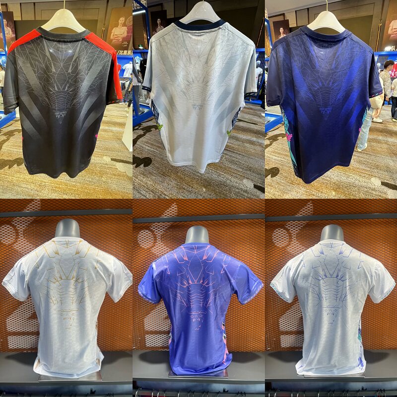 正品VICTOR/威克多胜利李梓嘉龙头大赛服速干透气40005  40006