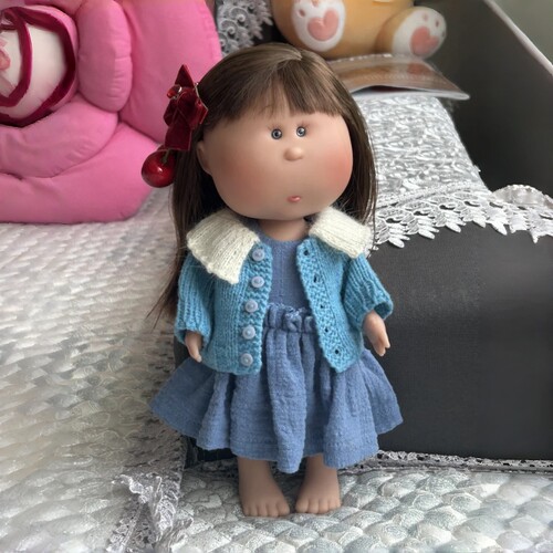 24cm西班牙土豆娃娃mia公仔裸娃套装华德夫女孩跨境工厂直销DIY娃