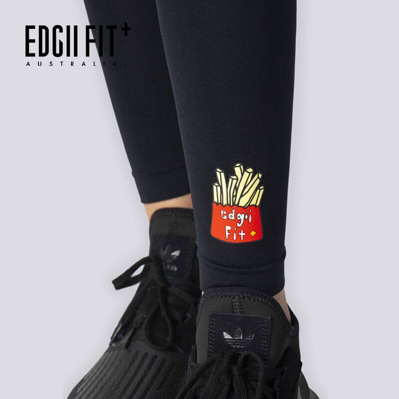 澳洲EDGII FIT 薯条瑜伽运动健身裤 塑形打底裤 厚款