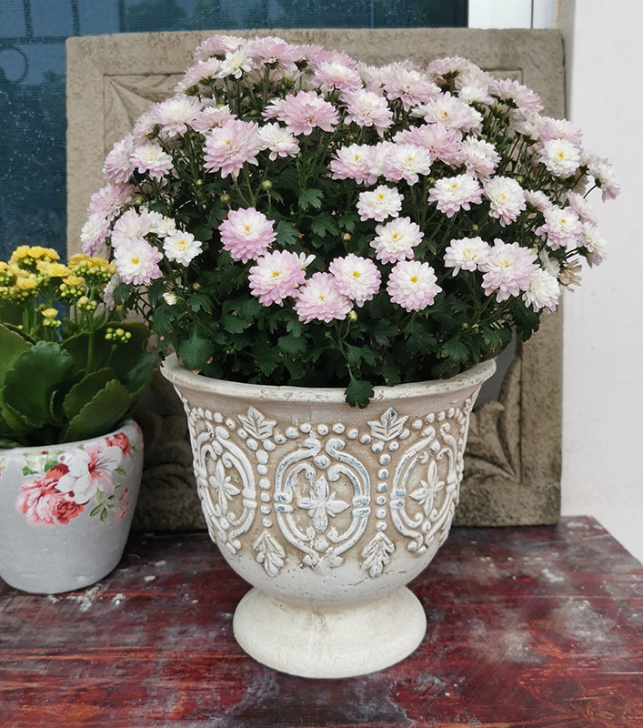 欧美地中海风做旧花盆