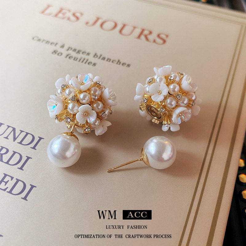 银针锆石珍珠小球耳钉 韩国小众设计感耳环 时尚轻奢高级感耳饰,饰品/流行首饰/时尚饰品新,耳环,淘宝优惠券,粉丝福利购,淘宝优惠卷