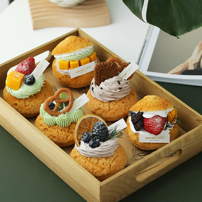 仿真奶油泡芙模型蛋糕摆台装饰