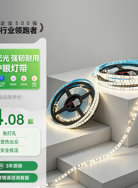 三雄极光Ra90护眼防触电COB灯带