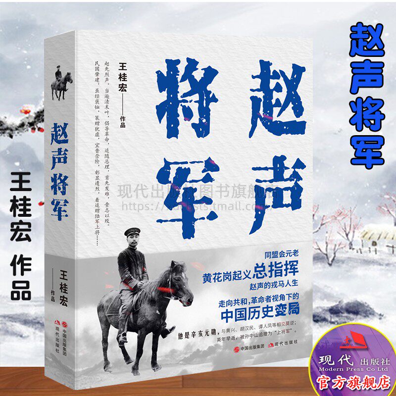 赵声将军 王桂宏 著 同盟会元老黄花岗辛亥元勋革命者 中国近现代人物传记将军战争战役起义 黄兴胡汉民谭人凤章士钊现代出版社