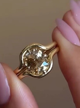 跨境爆款时尚简约Ins风四爪几何