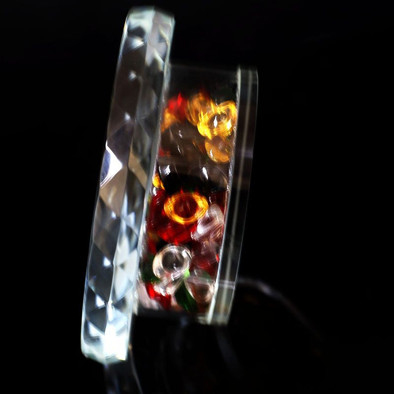 다섯 가지 요소 배열 장식품 수정 구슬 금 나무 물 불 및 흙의 공장 직접 판매 다섯 가지 요소 구슬 거실 다섯 방향 부의 신 장식품