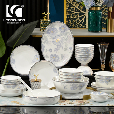 longchang隆昌轻奢骨瓷套装