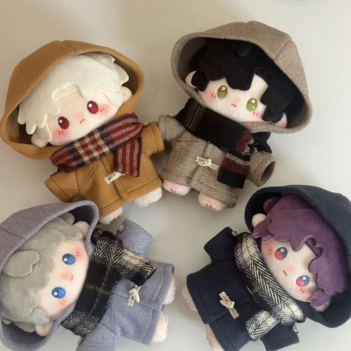 10厘米棉花娃娃衣服大衣海星体