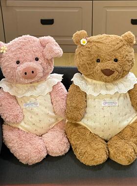 巴塞罗熊衣服47cm巴纳布斯猪邦尼兔可爱玩偶衣服36cmjellycat娃衣