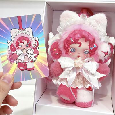 sp娃衣光织园马力全开毛绒skullpanda粉天使衣服二代【不含玩偶】