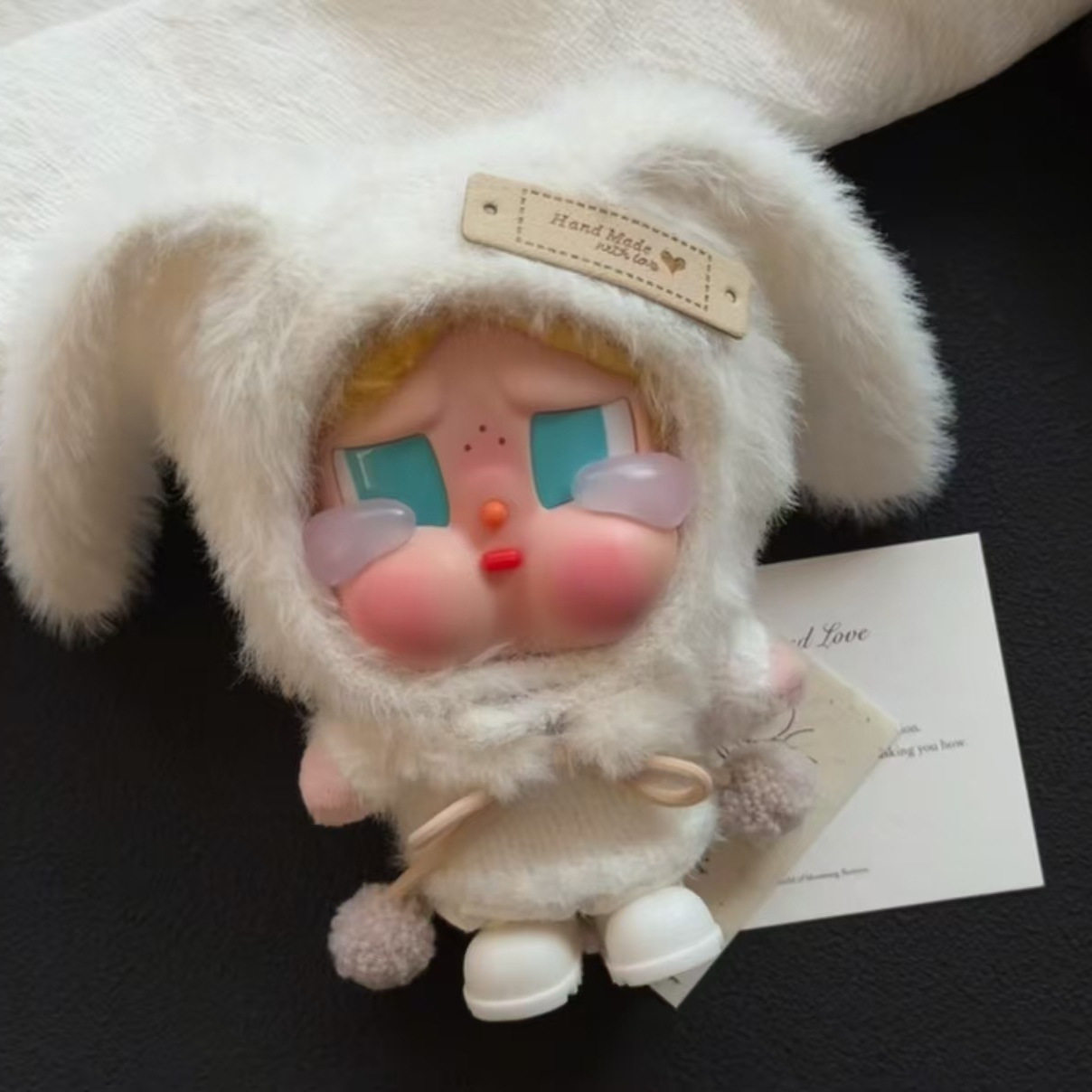 白绒绒兔哭娃衣服眼泪工厂CRYBABY娃衣一代二代【不含玩偶】,模玩/动漫/周边/娃圈三坑/桌游,棉花娃娃/毛绒玩具娃衣,淘宝优惠券,粉丝福利购,淘宝优惠卷