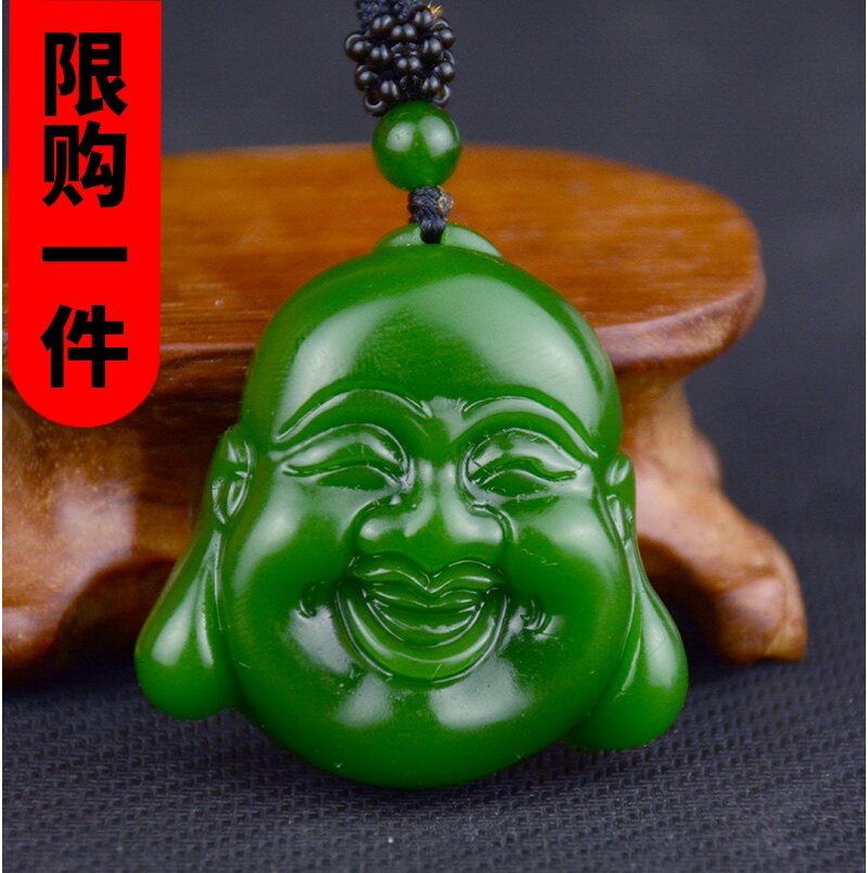 佛公挂件吊坠新疆和田玉