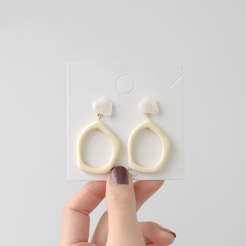 网红安娜同款亚克力ins树脂耳夹