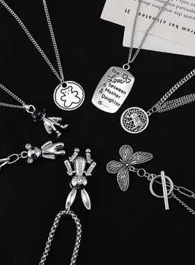 情侣项链男潮嘻哈ins网红酷卫衣