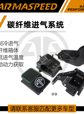ARMASPEED干碳纤维风箱高流量进气套件冬菇头适用思域FK-8 TYPE-R