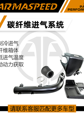 ARMASPEED干碳纤维高流量风箱进气改装套件适用于雷克萨斯NX200T