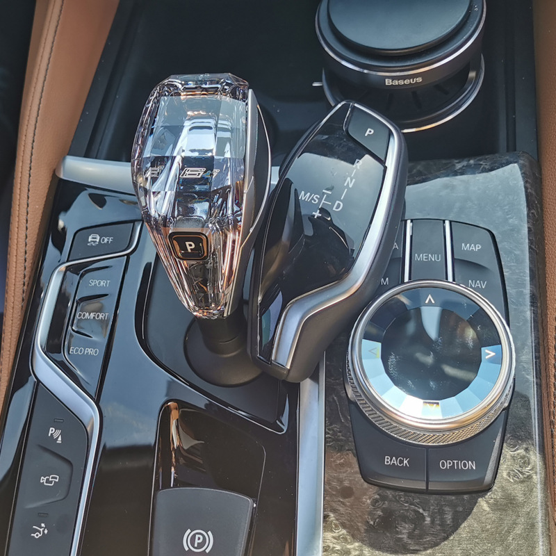 适用宝马34 56 7系Z4水晶档把X3X4X5X6X7 排挡头 排档杆 换挡手柄