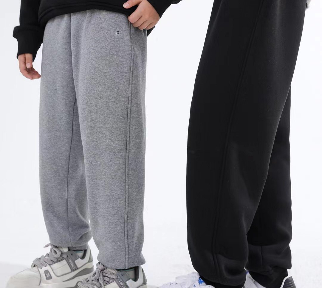 加绒加厚裤子男款冬季宽松棉裤保暖运动休闲长裤束腿阔腿秋冬卫裤