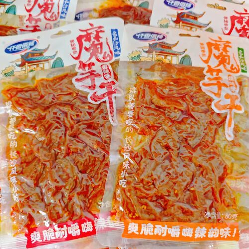 仟香佰辣魔芋干香辣烧烤味解馋