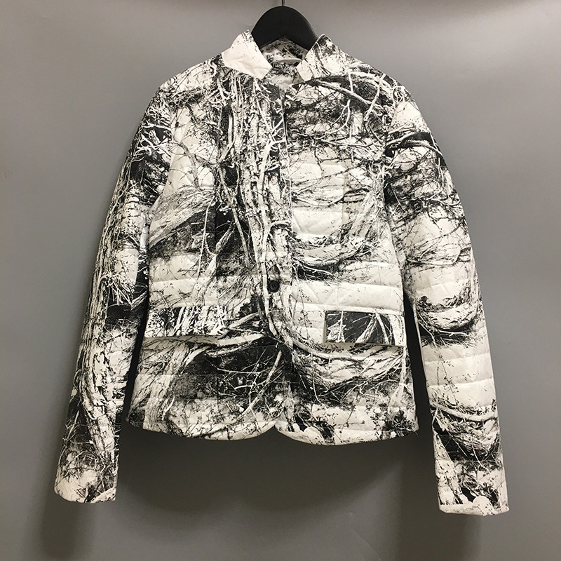 圣迪聚酯纤维立领特价羽绒服