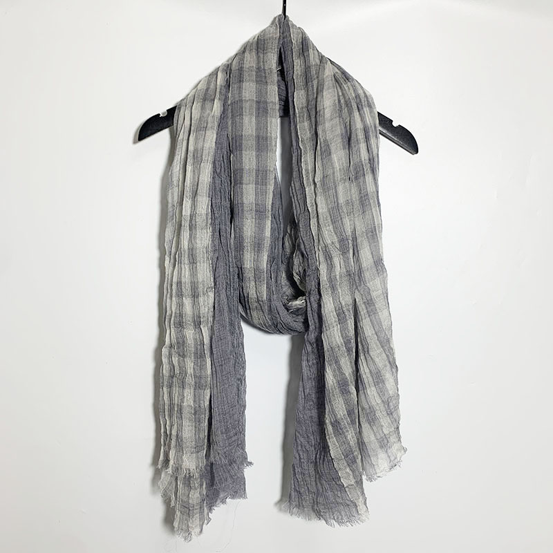 圣迪家女士格纹褶皱亲肤纯羊毛围巾披肩3754,服饰配件/皮带/帽子/围巾,围巾/丝巾/披肩,淘宝优惠券,粉丝福利购,淘宝优惠卷