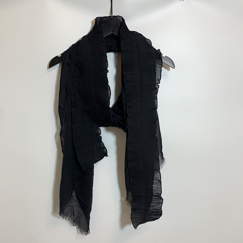 圣迪家女式优雅气质百搭围巾含桑蚕丝3762