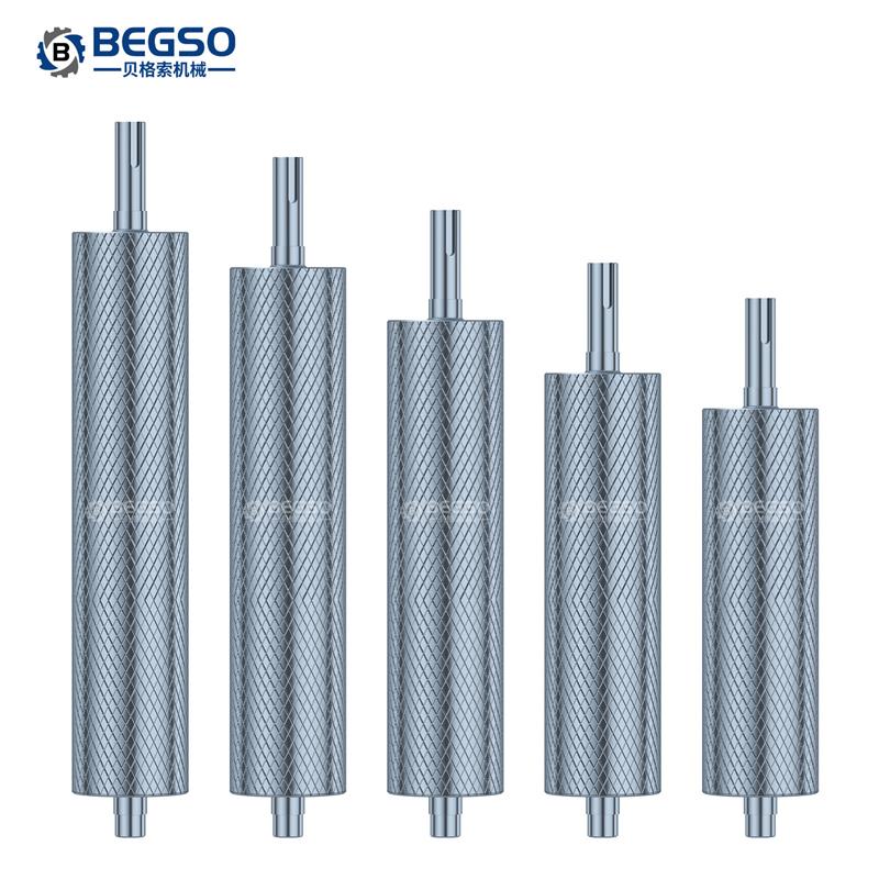 滚筒带滚筒输送带配件滚筒轴传送带滚轮输送带主动轴承流水线全套