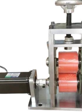 小型对压辊机辊双 牵引拉料输送设备对压机包胶滚筒 镀铬辊