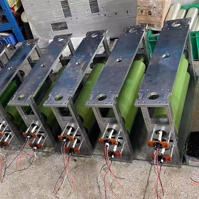 加热滚筒超压机高温镜面覆膜覆合过胶烫金牵引设备发热对辊轴