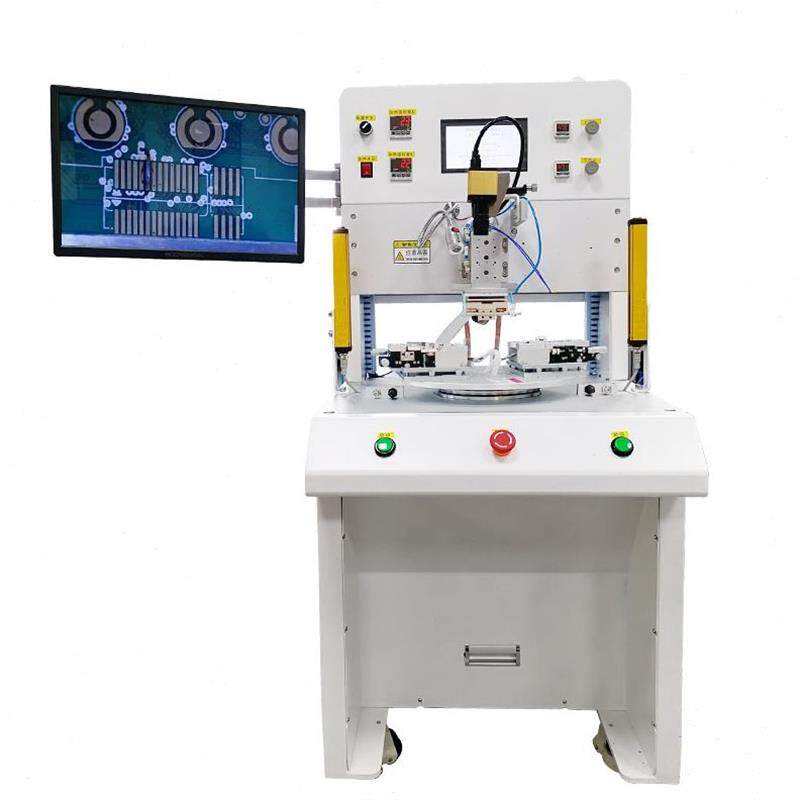 严选承信 脉冲热压机哈巴FPC/PCB软排线转盘式 机压焊哈巴焊接机