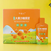 冲饮鲜果生榨特产正品 独立小袋便携精装 大果沙棘原浆礼盒装 华盛元