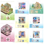 番茄罐头9.0系列立体造景贴纸3D微缩场景造景diy手账玩具贴纸