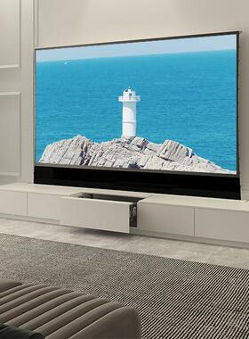 VIVIDSTORM 海信激光电视柜 三星地升屏电动伸缩云台柜 峰米超短焦投影仪一体机柜 AWOL智能隐藏式落地云台柜