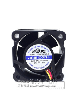 JAMICON 4020 4CM KF0420B2MS-R 24V 1.5W 散热风扇40*40*20MM