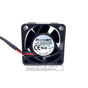 DC24V 變頻工控機(jī)散熱風(fēng)扇 4020 臺達(dá) 4CM DFB0424H FONSAN 0.08A