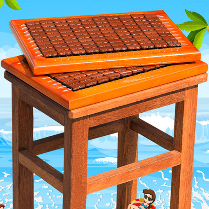 夏季透气坐垫工厂上班凳子屁股垫麻将凉席垫子夏天板凳久坐竹凉垫