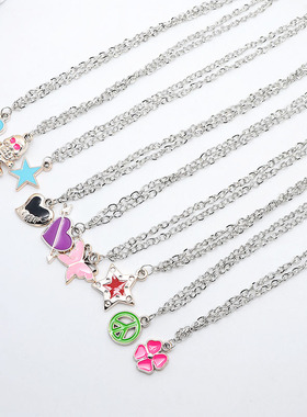 滴油项链金色义乌欧美首饰品