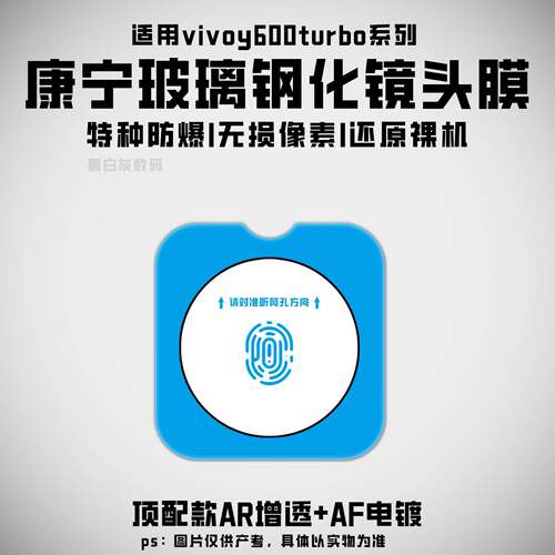 适用vivoy600turbo镜头膜vivoy600pro后置摄像头防撞条vivoy600turbo防摔钢化全覆盖透明相机膜y600pro手机保