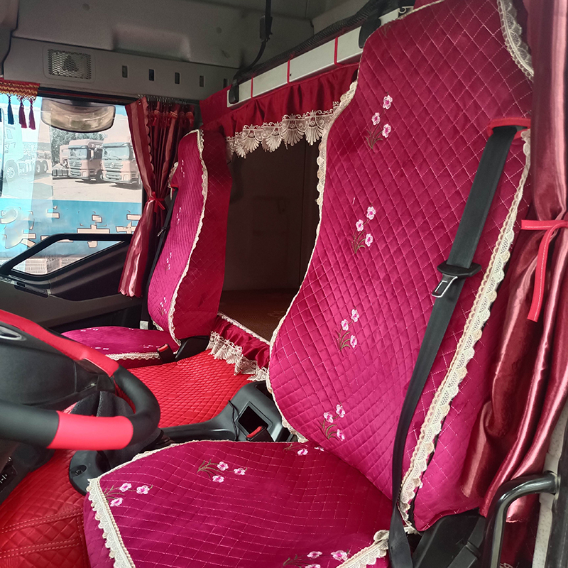 大货车解放豪沃荷兰绒座套卧铺垫