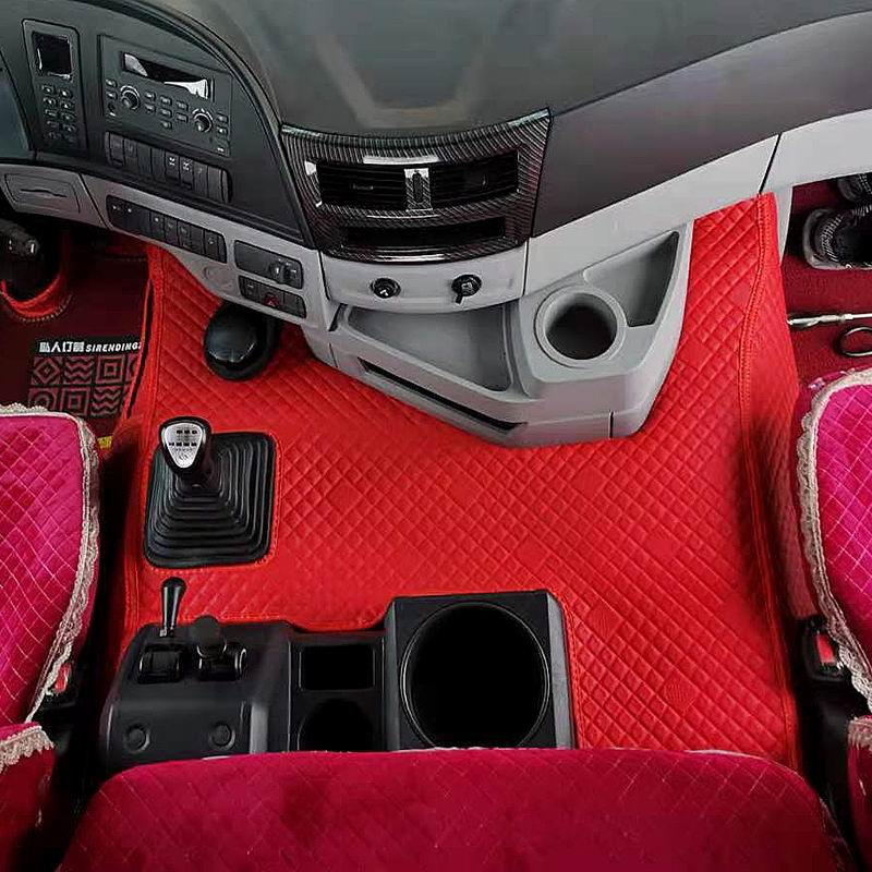 欧曼天龙豪沃大货车全包围脚垫