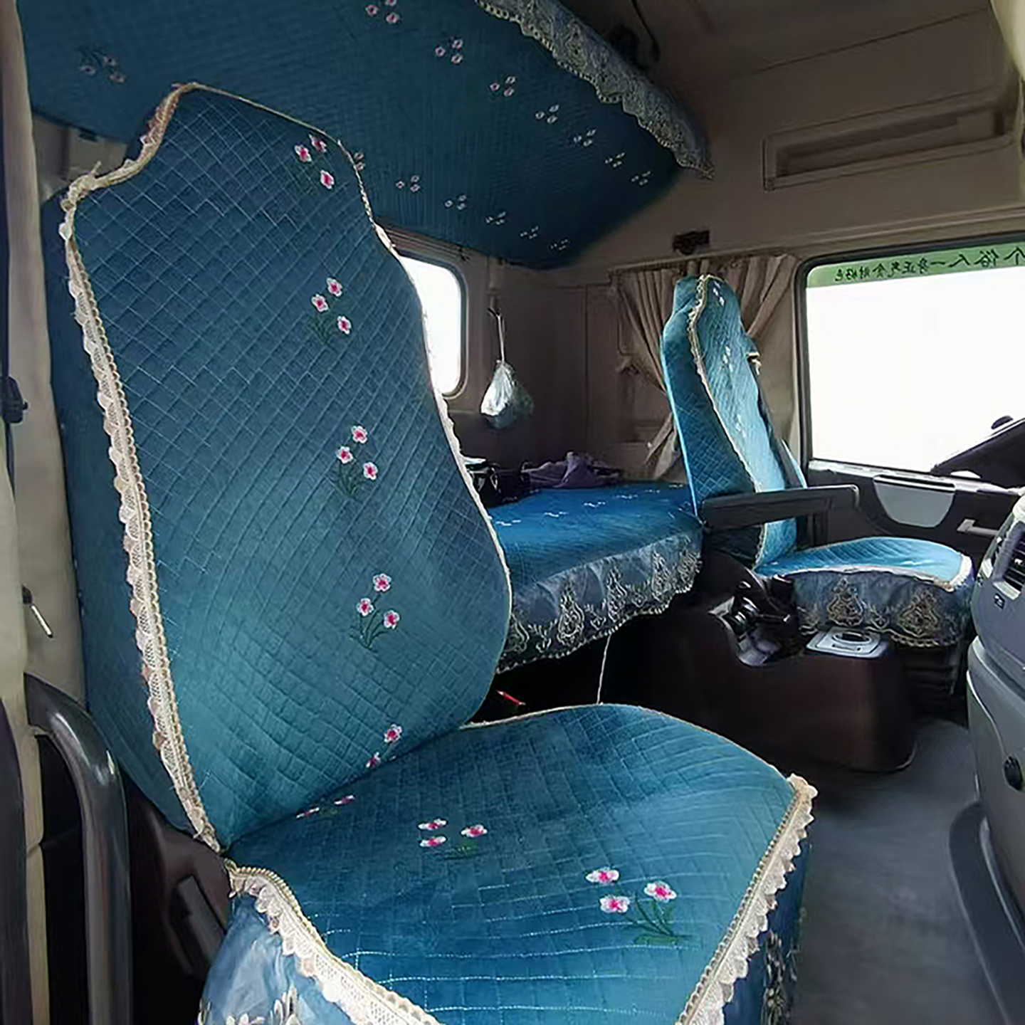 解放荷兰绒大货车专用座套