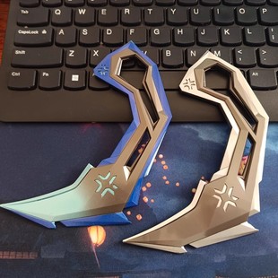 无畏契约游戏周边武器模型VCT爪刀全金属工艺品摆件收藏玩具刀剑