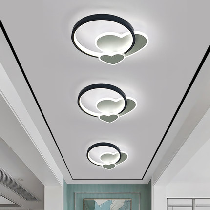 现代简约过道灯走廊灯LED入户玄关门厅楼道阳台创意衣帽间吸顶灯