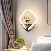 壁灯卧室床头灯现代简约北欧走廊灯过道灯客厅背景墙创意吸顶灯