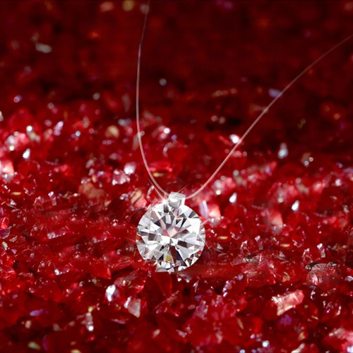 【人鱼之泪】鱼线项链气质轻奢时尚百搭小众简约精致日常