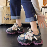 美拉德老爹鞋女2025春季新款厚底增高防滑耐磨潮流时尚运动休闲鞋