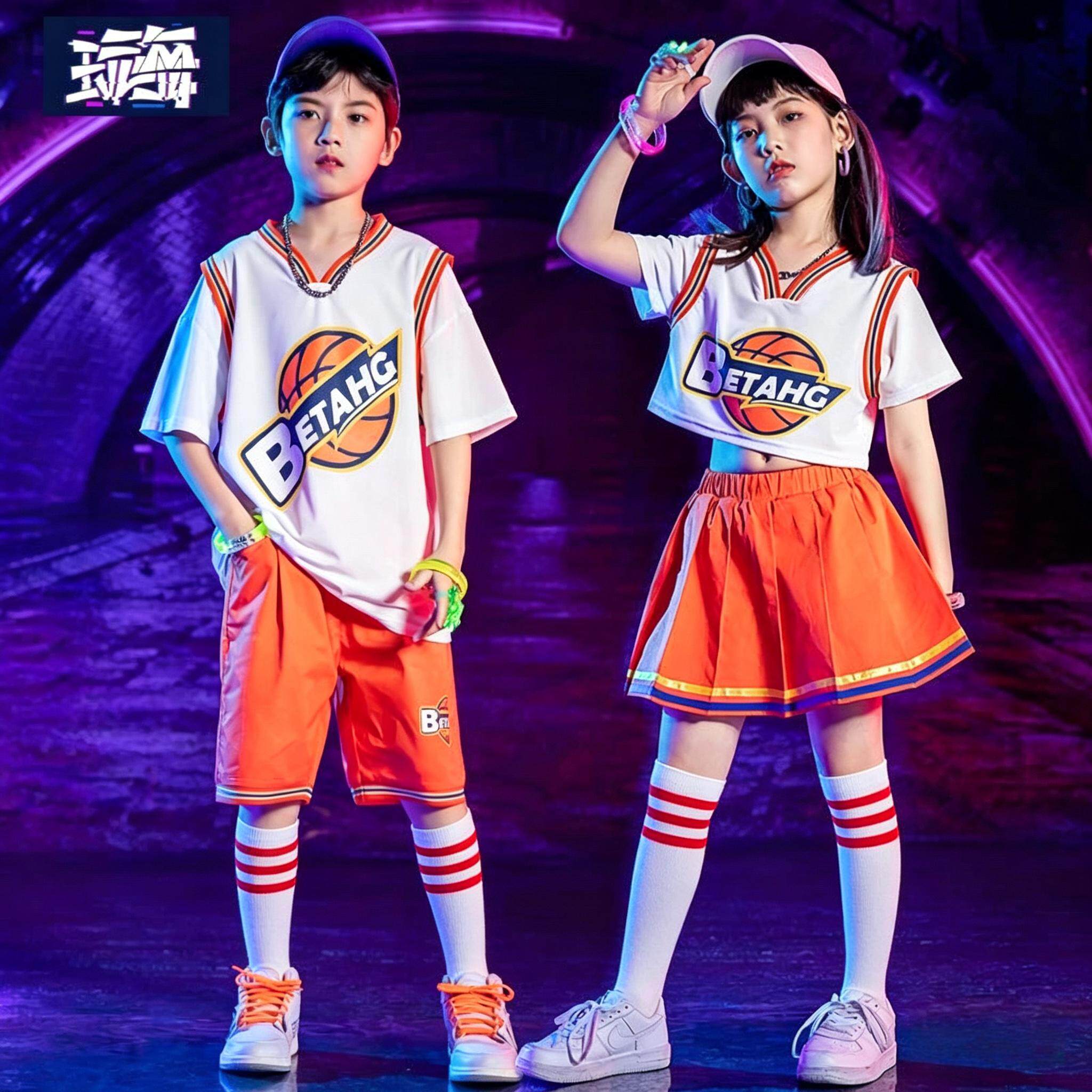 六一儿童演出服男童拉拉队篮球服小学生运动会服装开幕式表演服