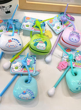 卡通可爱美乐蒂解压木鱼敲敲乐治愈情绪桌面摆件玩具敲打小摆件