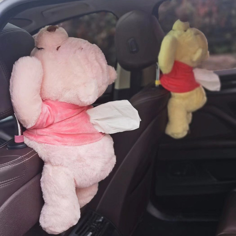 羽生结弦同款噗噗熊维尼熊纸巾抽