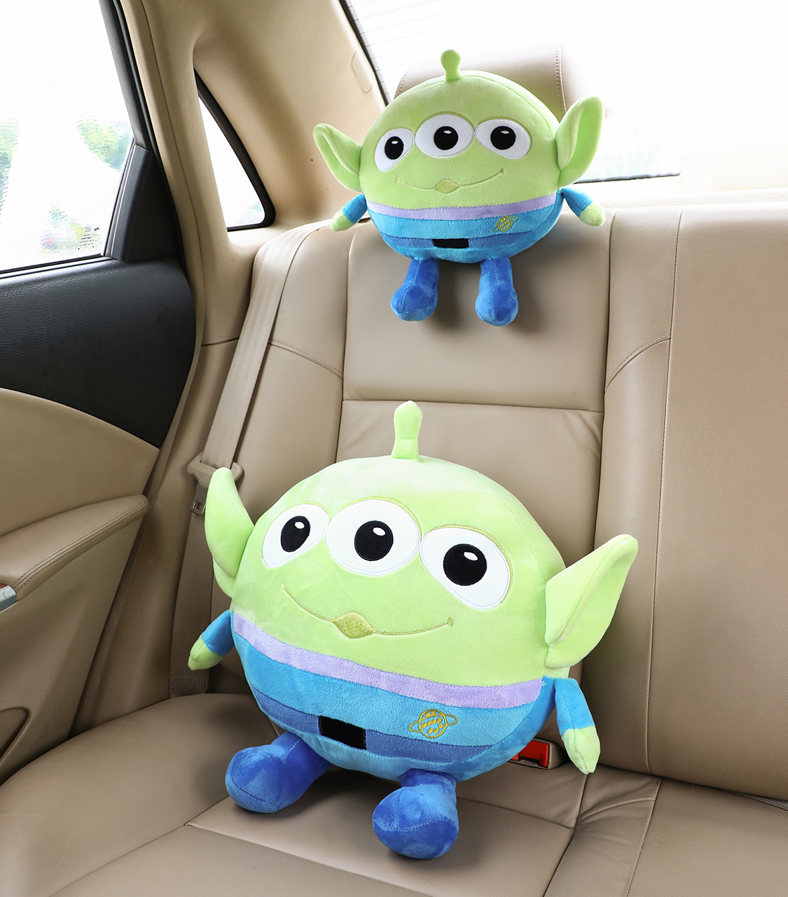 三眼仔汽车座椅头枕护颈枕